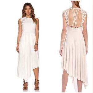 Free People Cream Dress